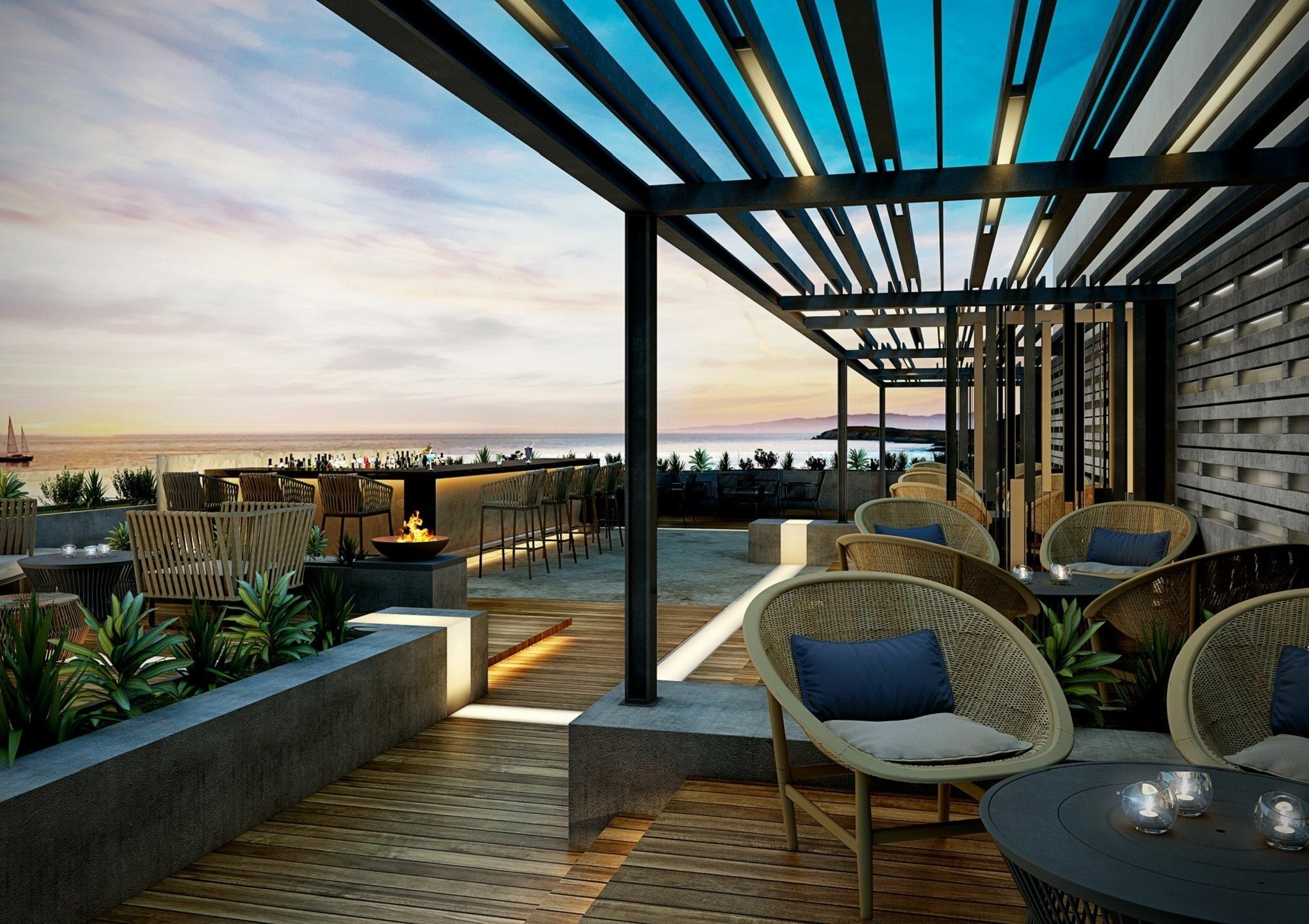 Saadiyat Rotana Resort And Villas Abu Zabi Zewnętrze zdjęcie The Sky Bar
